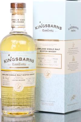 Kingsbarns 2015 Single Cask Release American Oak Bourbon Barrel #1510292 The Netherlands Exclusive 61.9% 700ml