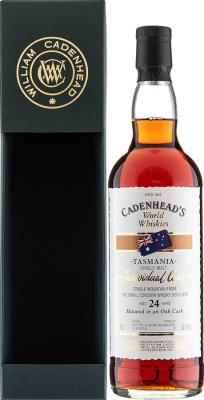 Cradle Mountain 24yo CA World Whiskies Individual Cask ex-cabernet sauvignon 52.7% 700ml