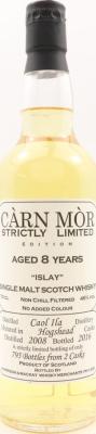 Caol Ila 2008 MMcK Carn Mor Strictly Limited Edition 46% 700ml