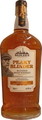 Peaky Blinder Blended Irish Whisky Gift Set Stephen McHickie Bourbon Cask 40% 700ml