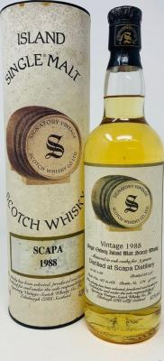 Scapa 1988 SV Vintage Collection Oak Casks 167 + 68 43% 700ml