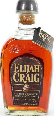 Elijah Craig Barrel Proof Release #7 Batch A215 64% 750ml