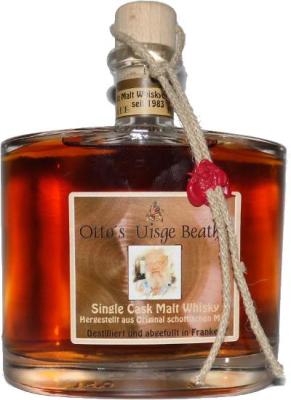 Otto's Uisge Beatha 2007 Single Cask Malt Whisky 40% 500ml