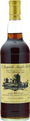 A Speyside Single Malt 1966 WF Oloroso Sherry Cask 52.4% 700ml