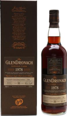 Glendronach 1978 Single Cask Batch 6 Oloroso Sherry Puncheon #1068 52.9% 700ml
