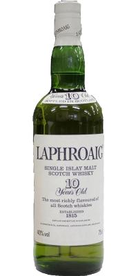 Laphroaig 10yo Without Royal Warrant 40% 750ml