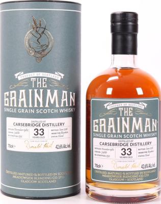 Carsebridge 1982 MBl The Grainman Bourbon Cask #74681 42.6% 700ml