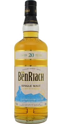 BenRiach 20yo Blue Label Oak Casks 43% 700ml
