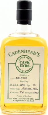 Bowmore 2000 CA Cask Ends 15yo 57.5% 700ml