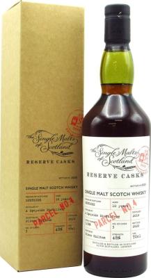 A Speyside Distillery 2010 ElD The Single Malts of Scotland Reserve Casks Sherry 48% 700ml