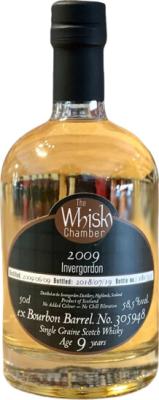 Invergordon 2009 WCh Bourbon Barrel #305948 58.5% 500ml