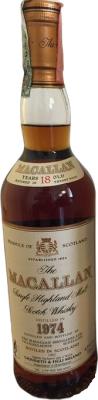 Macallan 1974 Sherry Wood 43% 700ml