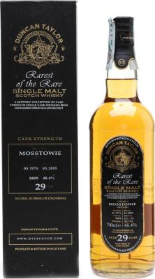 Mosstowie 1975 DT Rarest of the Rare Oak Casks 5809 48.4% 700ml