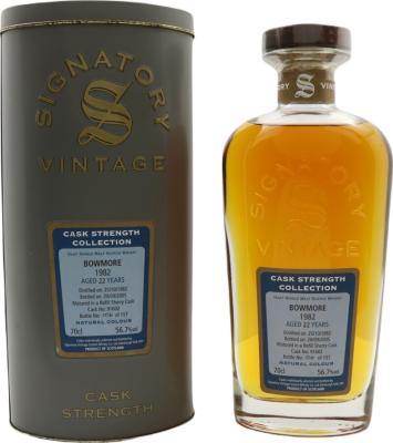 Bowmore 1982 SV Cask Strength Collection #91602 56.7% 700ml