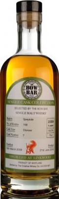 Linkwood 2009 CWC Single Cask Collection Oloroso 7 The Bow Bar Edinburgh 56.5% 700ml