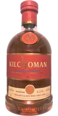 Kilchoman 2011 Delilah's & Jack Rose 1st Cask Sauternes 26/2011 59.8% 750ml