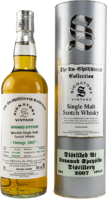 Unnamed Speyside 2007 SV Refill Butt 46% 700ml