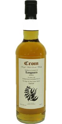 Longmorn 1996 Cr Cancer The Sign Of The Zodiac Series Sherry Finish 53.7% 700ml