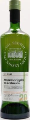 Bowmore 1996 SMWS 3.302 Aromatic ripples on A calm sea Refill Ex-Bourbon Hogshead 55.5% 700ml