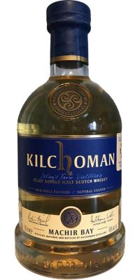 Kilchoman Machir Bay Collaborative Vatting Whiskeria Toilasor Livigno 46% 700ml