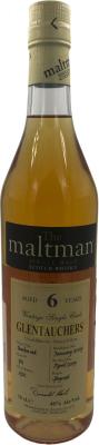 Glentauchers 2009 MBl The Maltman Single Cask Bourbon cask 94 46% 700ml