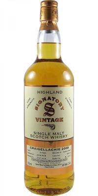 Craigellachie 2008 SV Vintage Collection Cask Strength Bourbon Barrel 800123 Binny's Beverage Depot 60.1% 750ml