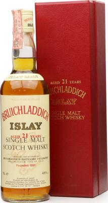 Bruichladdich 21yo F.lli Rinaldi Importatori S.p.A 45% 750ml