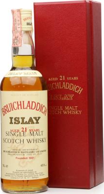 Bruichladdich 21yo F.lli Rinaldi Importatori S.p.A 45% 750ml