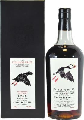 Tomintoul 1966 CWC Exclusive Malts 5th Anniversary 44yo #5621 48.8% 700ml