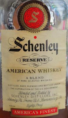 Schenley Reserve 40% 750ml