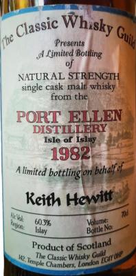 Port Ellen 1982 CWG 60.3% 700ml