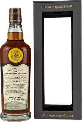 Glentauchers 1999 GM Connoisseurs Choice Cask Strength 1st Fill Ex-Sherry Hogshead #16603803 Kirsch Import 54.9% 700ml