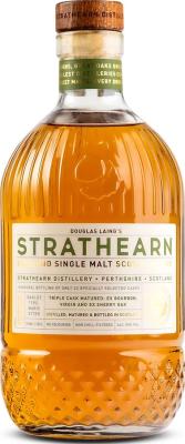 Strathearn Triple Cask Matured Highland Single Malt Scotch 50% 700ml