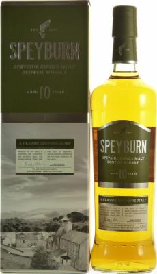 Speyburn 10yo Speyside Single Malt Scotch Whisky 40% 700ml