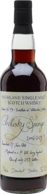 Tullibardine 2006 WSP Edition No. 79 1st fill sherry hogshead 52.7% 700ml