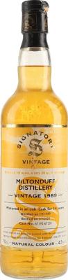 Miltonduff 1989 SV Vintage Collection Oak Casks 67192 67201 43% 700ml