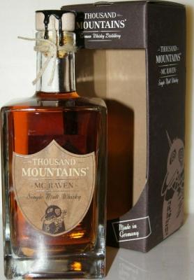 Thousand Mountains 2017 Mc Raven Rotwein und Bourbon Fasser 46.2% 700ml