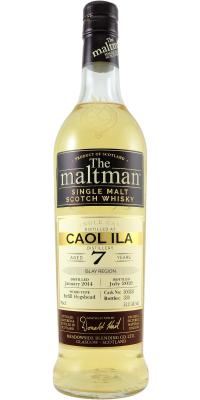 Caol Ila 2014 MBl Refill Hogshead 54.1% 700ml