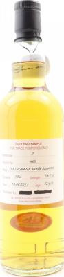 Springbank 2011 Duty Paid Sample For Trade Purposes Only Fresh Bourbon 58.1% 700ml