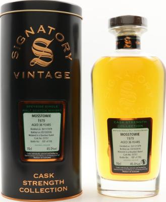 Mosstowie 1979 SV Cask Strength Collection #25757 45% 700ml