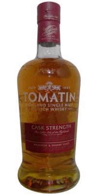Tomatin Cask Strength Bourbon & Sherry 57.5% 750ml