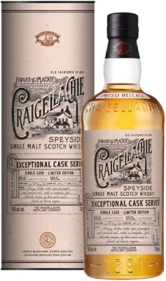 Craigellachie 1999 Single Cask Cask Strength 2nd fill sherry 54.5% 700ml