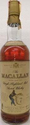 Macallan 7yo Giovinetti & Figli import Sherry 40% 750ml