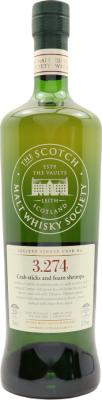 Bowmore 1995 SMWS 3.274 Crab sticks and foam shrimps Refill Ex-Bourbon Hogshead 53.1% 700ml