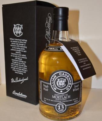 Mortlach 2003 CA Small Batch Dumpy Bottle 13yo 46% 700ml