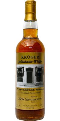 Glentauchers 2006 KW Jubilaums-Whisky 55yo Kruger Rendsburg Sherry Cask 43% 700ml