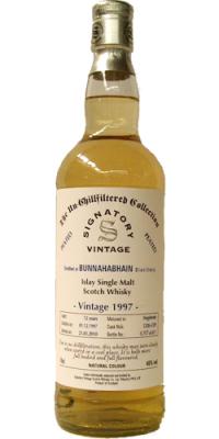 Bunnahabhain 1997 SV The Un-Chillfiltered Collection 5328 + 5329 46% 700ml