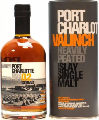 Port Charlotte Cask Exploration 02 Valinch Gorag #637 62% 500ml