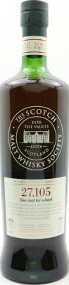 Springbank 2000 SMWS 27.105 Too cool for school Refill Ex-Sherry Hogshead 53.9% 700ml