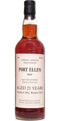Port Ellen 1982 A&M Private Reserve Sherry Cask 50% 700ml